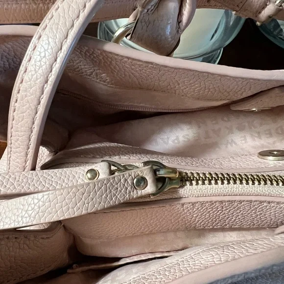 Kate Spade Larchmont Avenue Blush Evangeline Satchel Bag - Picture 13 of 14